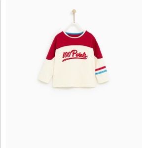 Zara Baby Boy “100 Points” T-Shirt. 12-18M
